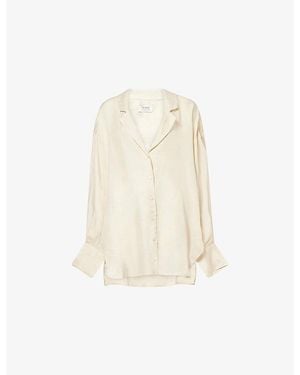 Dissh Lucile Relaxed Woven Shirt - Natural