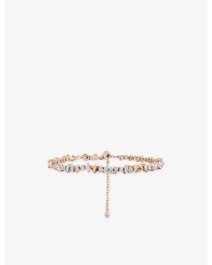 Kismet by Milka Curium 0.38Ct Marquise-Cut Diamond Bracelet - White
