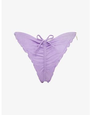 Agent Provocateur Berry Star-Charm Bikini Bottoms - Purple