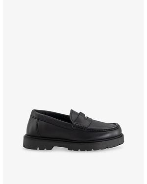 Birkenstock Highwood Leather Loafers - Black