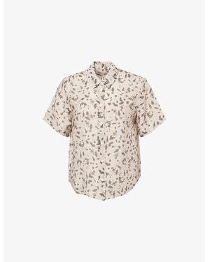 Samsøe & Samsøe Saminna Short-Sleeves Woven Shirt - White