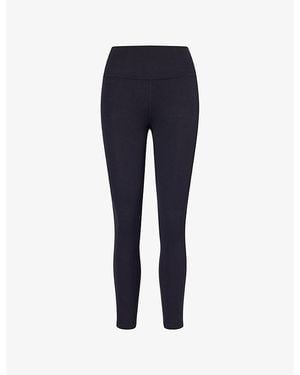 Splits59 Clare High-Waist Rigor Leggings - Blue