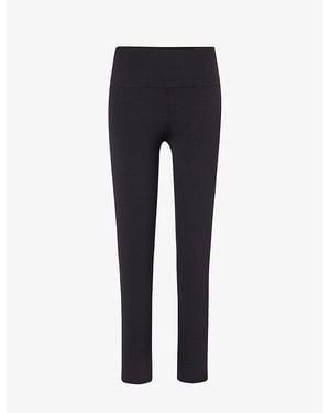 Vuori Bliss Brand-Patch Stretch-Polyamide Leggings - Blue
