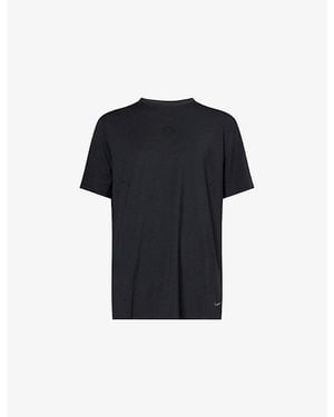 Nike Dri-Fit Adv Short-Sleeve Running Top - Black