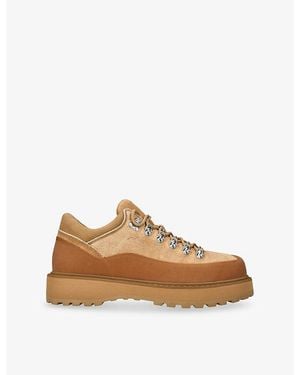 Diemme Cornaro Gomma Leather Boots - Natural