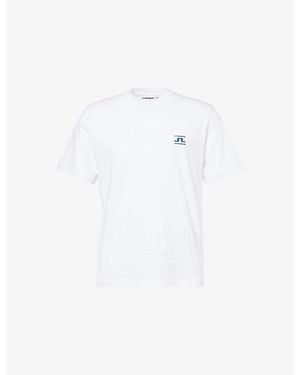 J.Lindeberg Parcie Seasonal Cotton T-Shirt - White