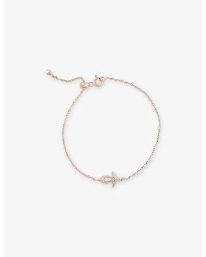 Kismet by Milka Ankh 0.03Ct Diamond Chain Bracelet - White