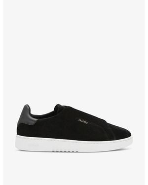 Axel Arigato Dice Laceless Suede Low-Top Trainers - Black