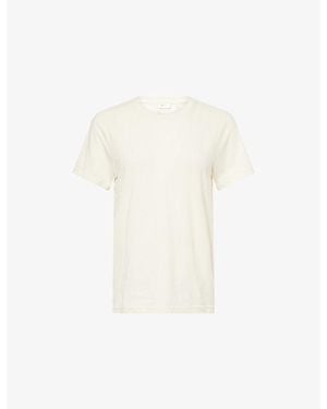 Skall Studio Andy Round-Neck Cotton-Jersey T-Shirt - White