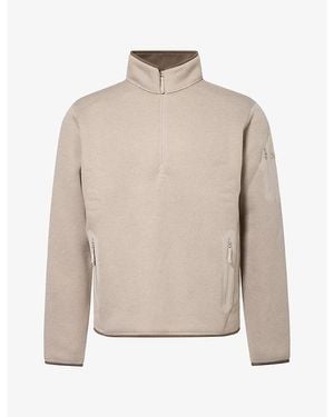 Arc'teryx Covert Half-Zip Woven Sweatshirt - Natural