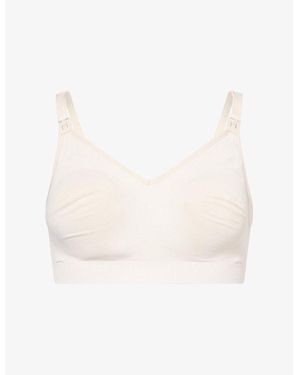 Bravado Designs Seamless Nursing Padded Bra - White
