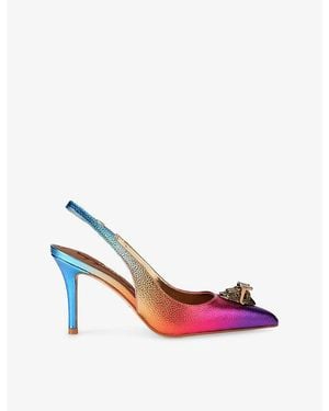 Kurt Geiger Belgravia Faux-Leather Courts - Pink