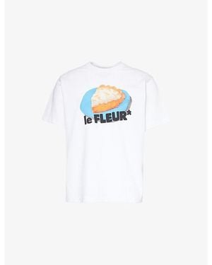 GOLF le FLEUR Graphic-Print Short-Sleeve Cotton-Jersey T-Shirt - White