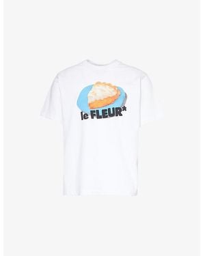 GOLF le FLEUR Graphic-Print Short-Sleeve Cotton-Jersey T-Shirt - White