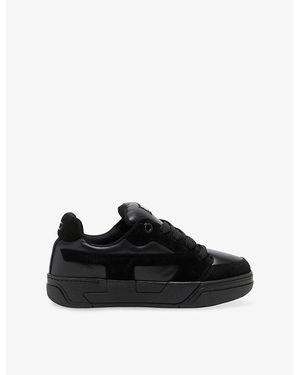 DIESEL S-D-Ollie Low Leather Trainers - Black