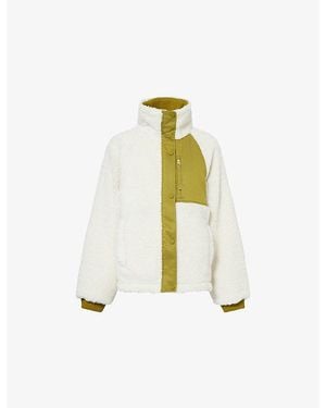 Varley Glover Reversible Sherpa Jacket - White