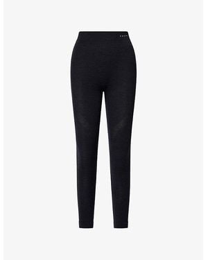 FALKE Thermal Wool-Tech Leggings - Blue
