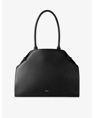 Cartier Clash Large Leather Tote Bag - Black