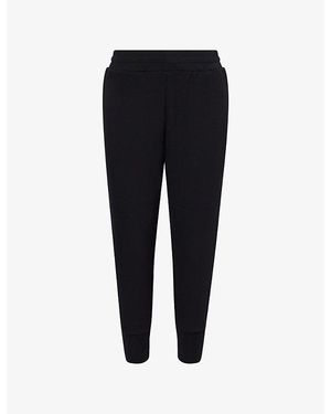 Varley Doublesoft The Slim Cuff 25' Stretch-Jersey Trousers - Black