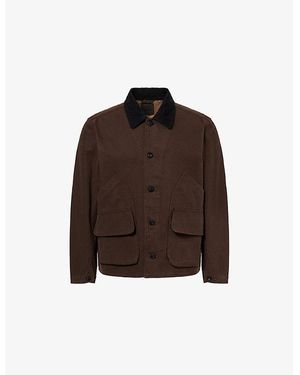 Citizens of Humanity Hunter Flap-Pocket Cotton Jacket - Brown