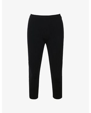 House Of Cb The Capri Classic Woven Bandage Trousers Xs (A-C Cup) - Black