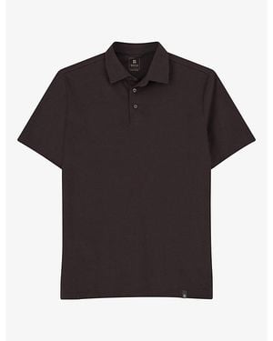 BOGGI Supima Cotton-Jersey Polo T-Shirt - Black