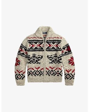 Polo Ralph Lauren Fairisle Knitted Wool Cardigan - Multicolor