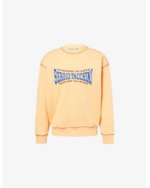 Sergio Tacchini X Wavey Garms Brisa Cotton-Jersey Sweatshirt - Multicolor