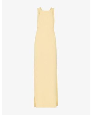navy blue midi dresses Dress Amel Navy Blue: Versatile Navy Blue Sleeved Dress