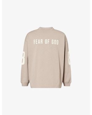 Fear Of God Merch Long-Sleeve Cotton T-Shirt - Natural