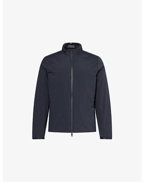 G/FORE The Maverick Hybrid Funnel-Neck Stretch-Woven Jacket - Blue