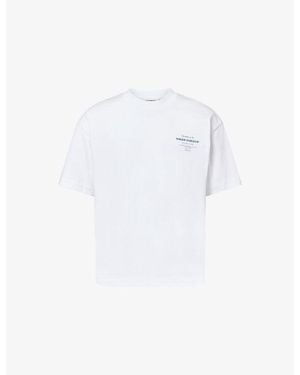The Couture Club Beach Club Graphic-Print Cotton T-Shirt - White