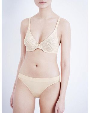 Wacoal Halo Stretch-Lace Moulded Underwired Bra - Pink