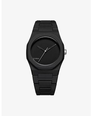 D1 Milano D1-Pcbu07 Polycarbonate Quartz Watch - Black