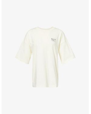 4th & Reckless Rachel Graphic Cotton-Jersey T-Shirt - White