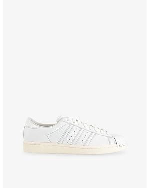adidas Superstar Vintage Leather Sneakers - White