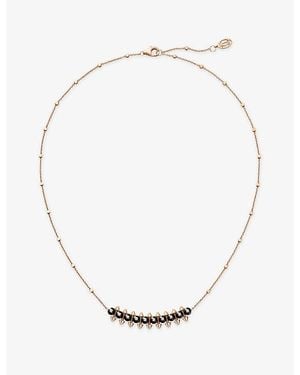 Cartier Clash De 18Ct Rose- And Onyx Necklace - Metallic