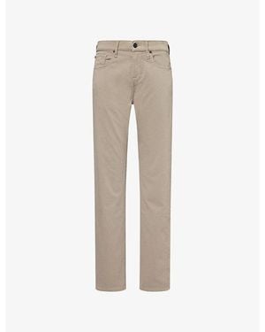 7 For All Mankind Slimmy Tapered Luxe Performance Plus Stretch-Woven Chinos - Natural