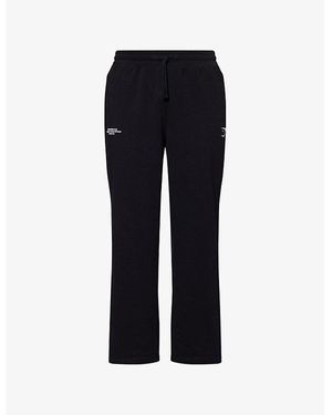 GYMSHARK Conditioning Club Straight-Leg Cotton-Blend Jogging Bottoms - Black
