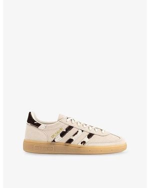adidas Handball Spezial Suede Low-Top Trainers - Natural
