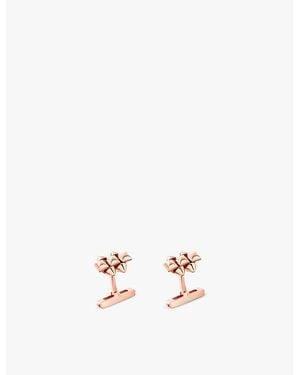 Cartier Clash De 18Ct Rose- Cufflinks - White