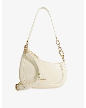 Dune Direction Small Leather Shoulder Bag - Natural