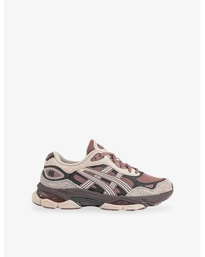 Asics Gel-Nyc 2.0 Suede And Mesh Sneakers - Multicolor