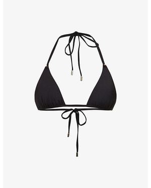 Cheap Monday Hanalei Triangle-Cup Bikini Top - Blue