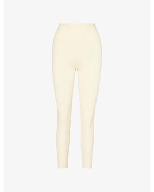 Sisterly Tribe Softsculpt High-Rise Workout Leggings - Natural