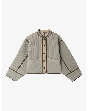 Soeur Patchouli Quilted Cotton Jacket - Multicolour