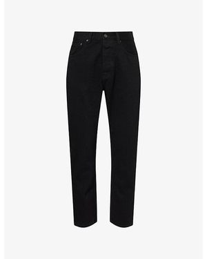 Carhartt Newel Pant Straight-Leg Denim Jeans - Black