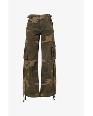 Jaded London Trooper Cargo in Black | Lyst UK