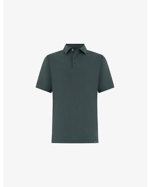 BOGGI Regular-Fit Stretch Pima Cotton Polo Shirt - Green