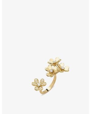 Van Cleef & Arpels Frivole 18Ct- And Diamond Finger Ring - Natural